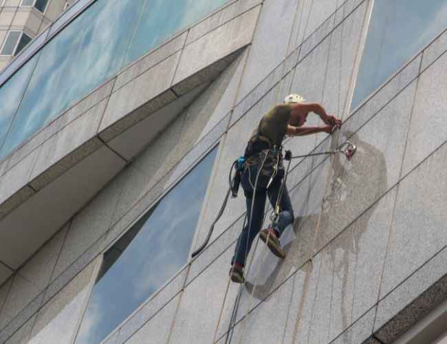 Glass Door Cleaning Services